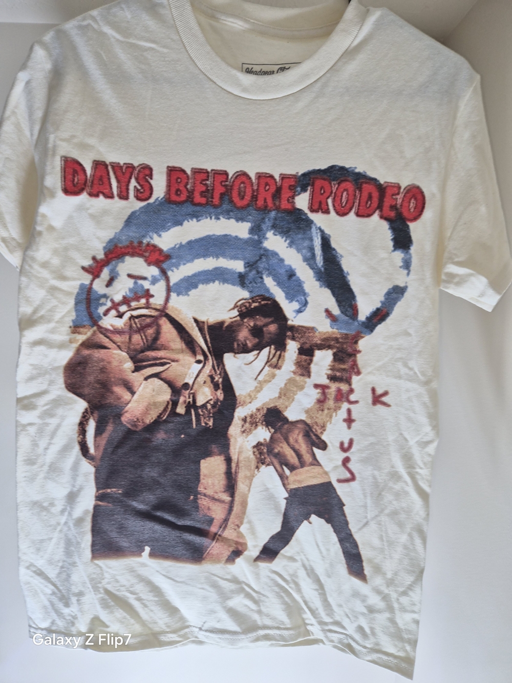 Days Before Rodeo Graphic Short Sleeve Tee - White